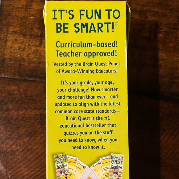 Brain Quest Q&A Cards & Brain Quest 1st Grade Reading Both 1st Grade - Picture 5 of 12